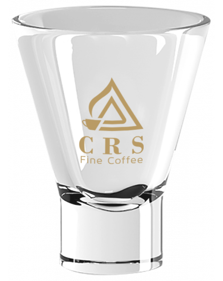 Bicchiere Ypsilon Logo CRS Oro - conf. 3pz