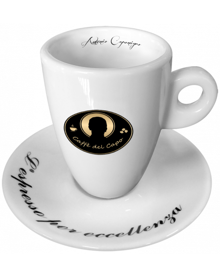Tazza Orzo e Ginseng con Logo Caffè del Capo