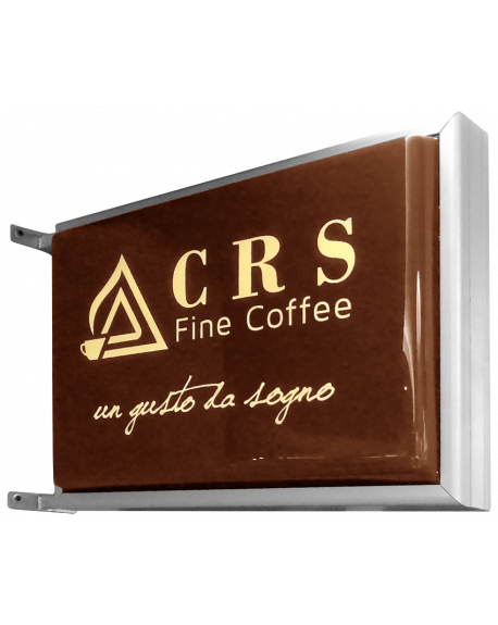 Insegna Luminosa Bifacciale CRS Fine Coffee